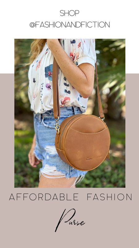 Adorable round leather purse from Amazon. Three colors available.

#LTKItBag