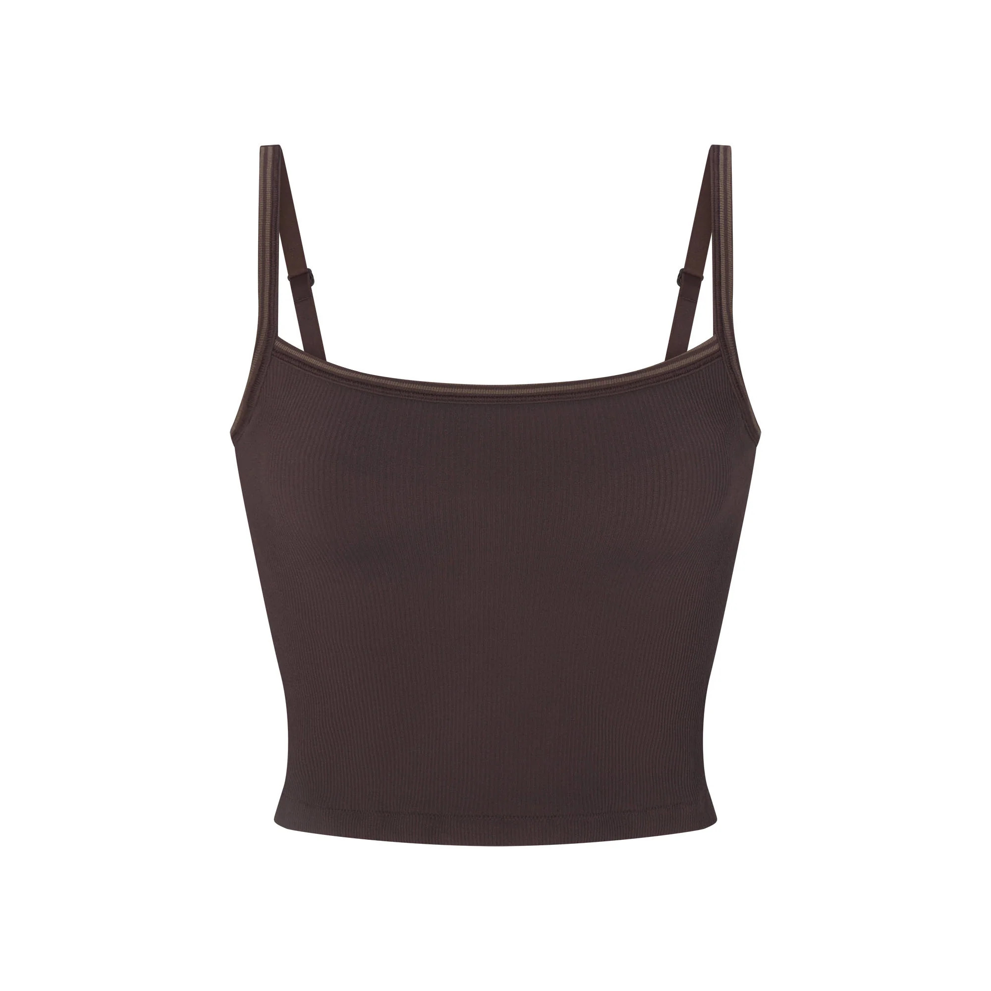 SKIMS Cami Top Phoenix | Deep Neutral | Small | NikeSKIMS Ribbed Seamless | SKIMS (US)