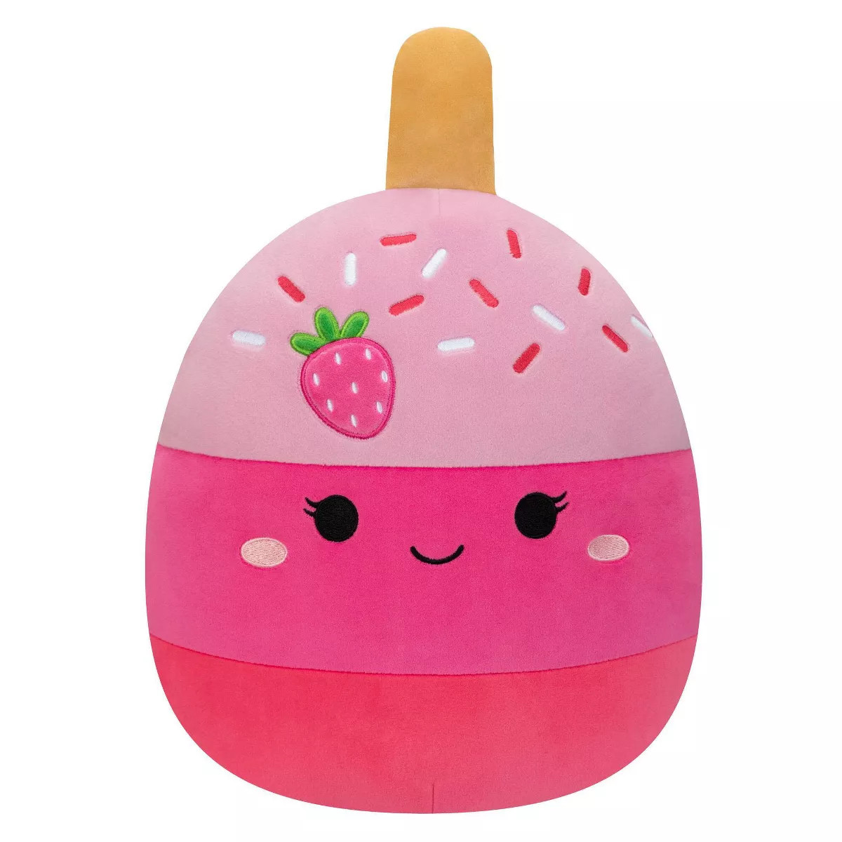 Squishmallows 11" Pama the Pink Strawberry Cake Pop Plush Toy | Target