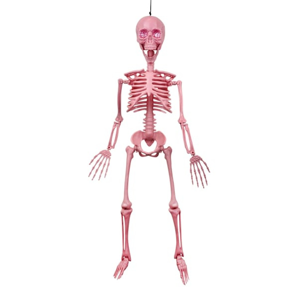 Pink Skeleton Decor, 36" At Home, Plastic | At Home