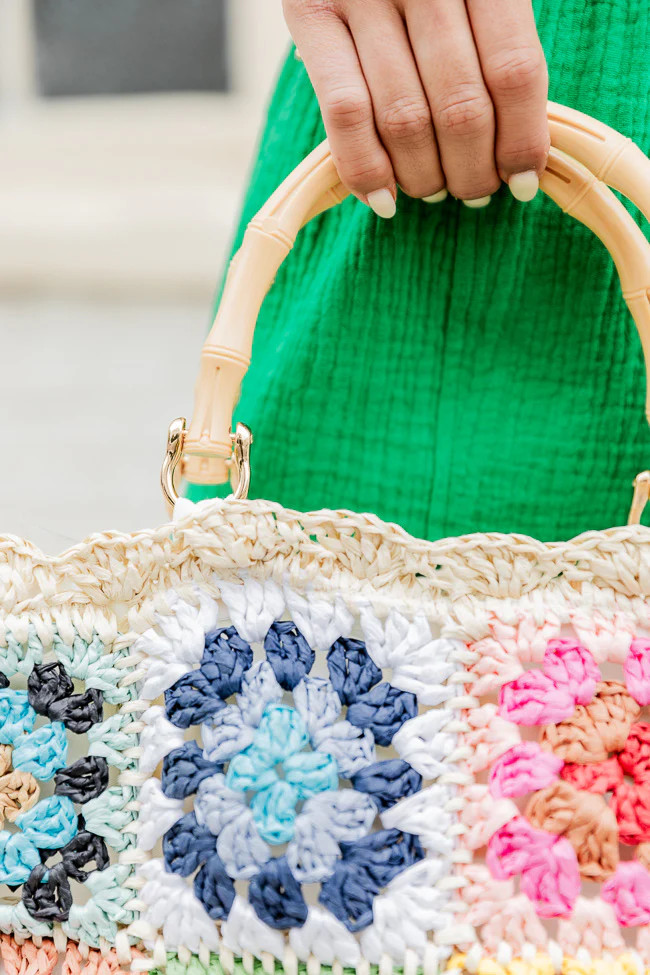 Soul Ties Crochet Bag | Pink Lily