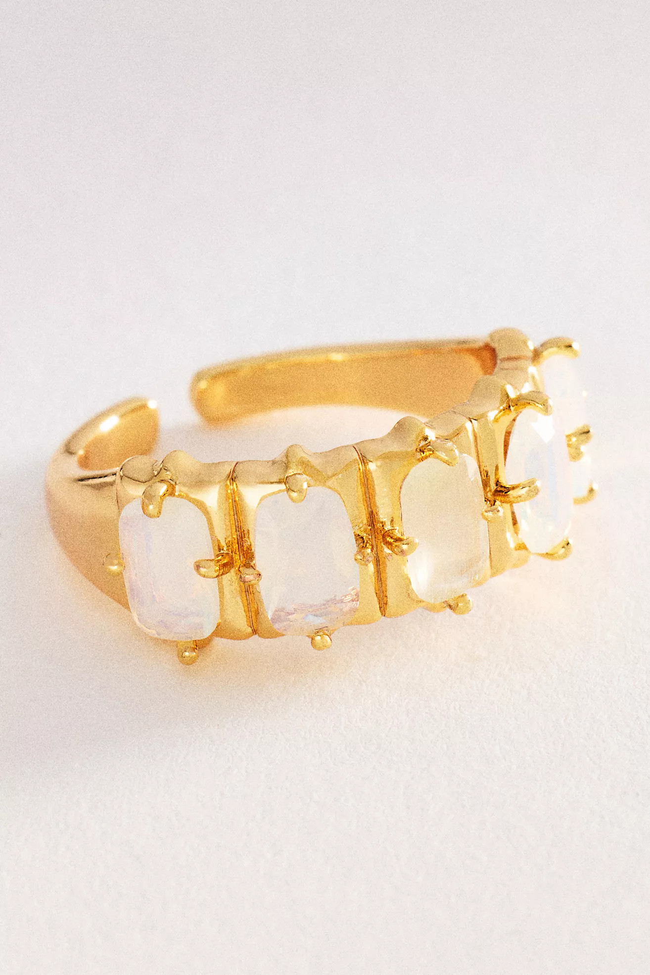 Crystal Baguette Ring | Anthropologie (US)
