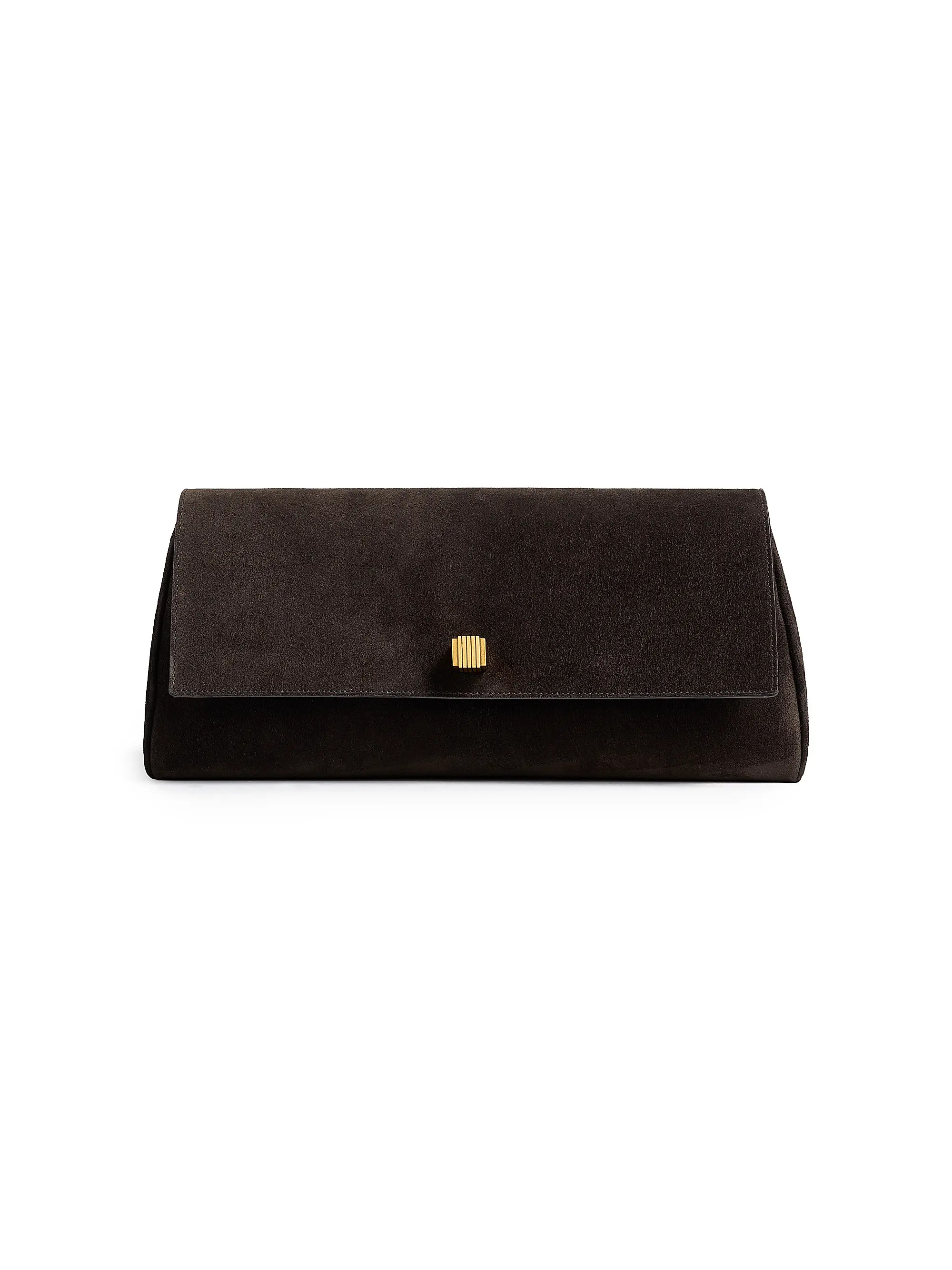 Audrey Suede Clutch | Saks Fifth Avenue