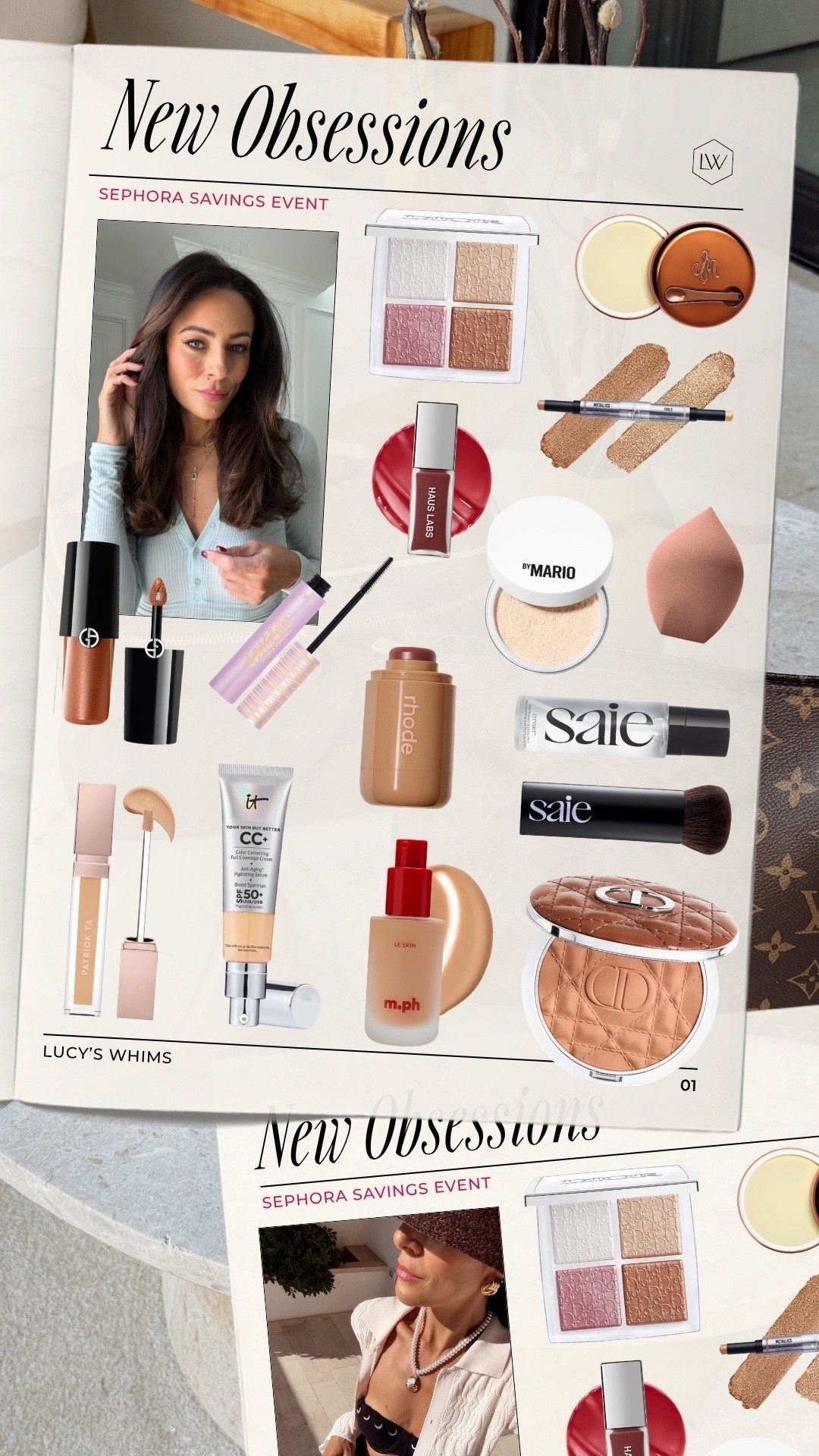 My new obsessions and pieces I can’t live without! Use CODE: SPRINGSALE 💄

Concealer: Medium Neutral 2
Armani Eye Tint Liquid Shadow:  Auburn-Burnt Sienna 
Eyeliner: Bourbon
Lipstick Balm: Tickled Pink
Bronzer: Saie Amalfi 
Blush: She’s that Girl 
Lipliner MUFE color extreme: Forever Walnut 





Sephora, beauty, sale, makeup 

#LTKSaleAlert #LTKBeauty #LTKOver40