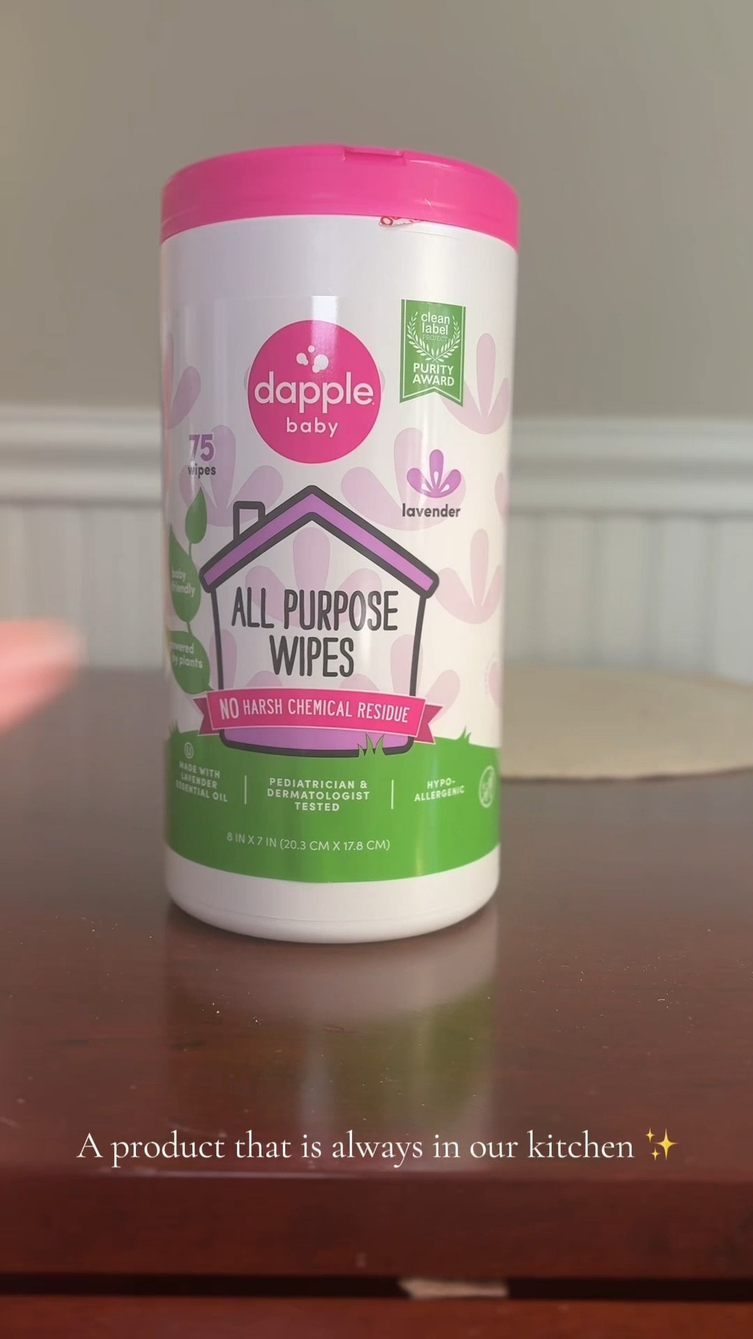I’ve been loving these Dapple all-purpose wipes for quick cleanup after meals — they make wiping down our Maxi-Cosi high chair so easy and actually cut through all the sticky food without any harsh ingredients. Such a simple product but one I reach for every single day. Tap the link on my profile to check them out and save this for later 🤍✨ #dapple #maxicosi #cleanwithme #mealtimecleanup #babyproducts #homeessentials #tiktokmademebuyit #cleaningtiktok #momlife


#LTKHome #LTKBaby #LTKdayinmylife
