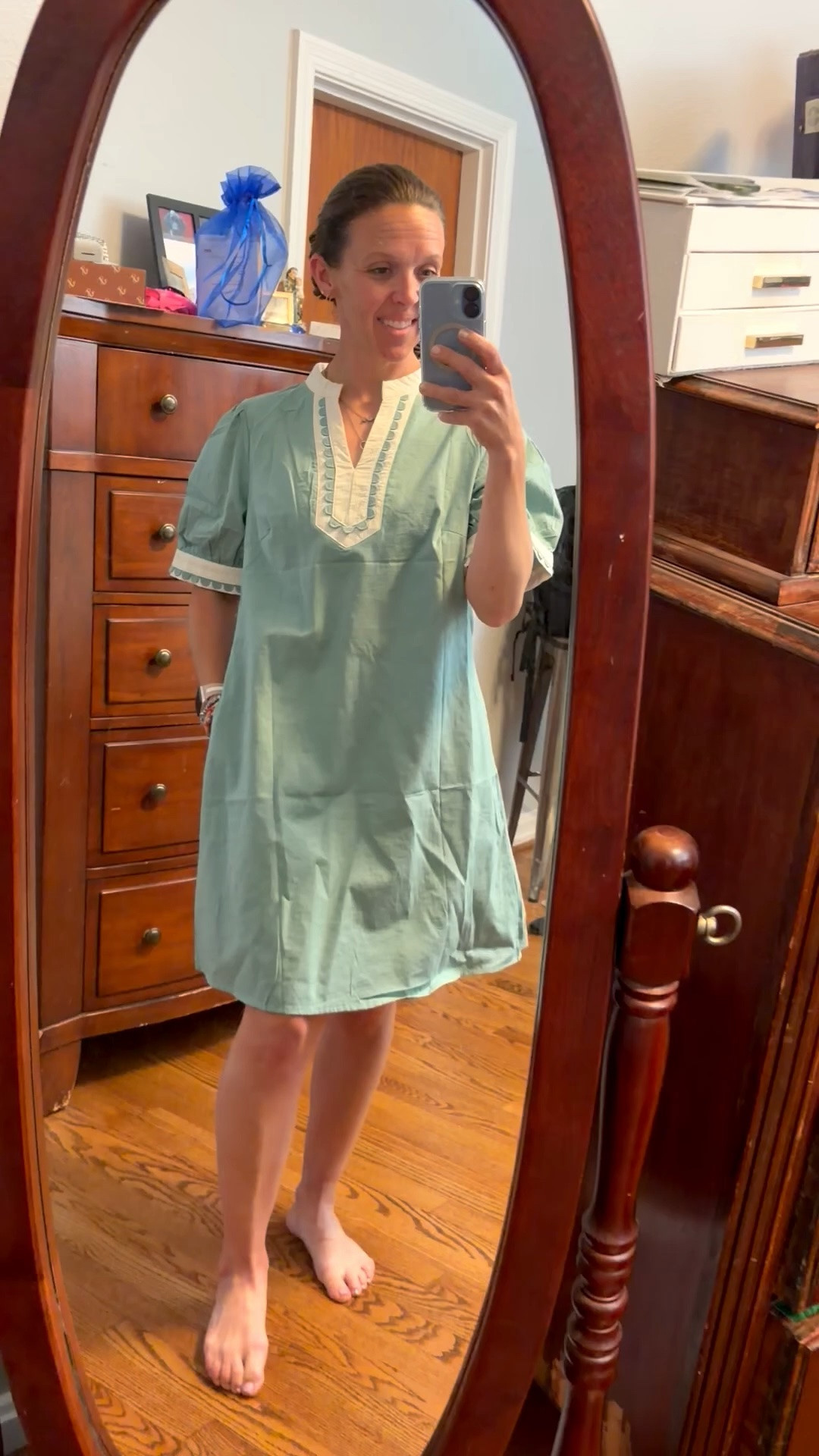 Summer dress - I like this style, has a lot of flow, with boxier loose fit; bump friendly; I really like the collar; more colors available


#amazon #designerdupe #summeroutfit #lookalike #vacationoutfit #summerdress

#LTKvlog #LTKstorytime #LTKSeasonal #LTKOver40 #LTKU