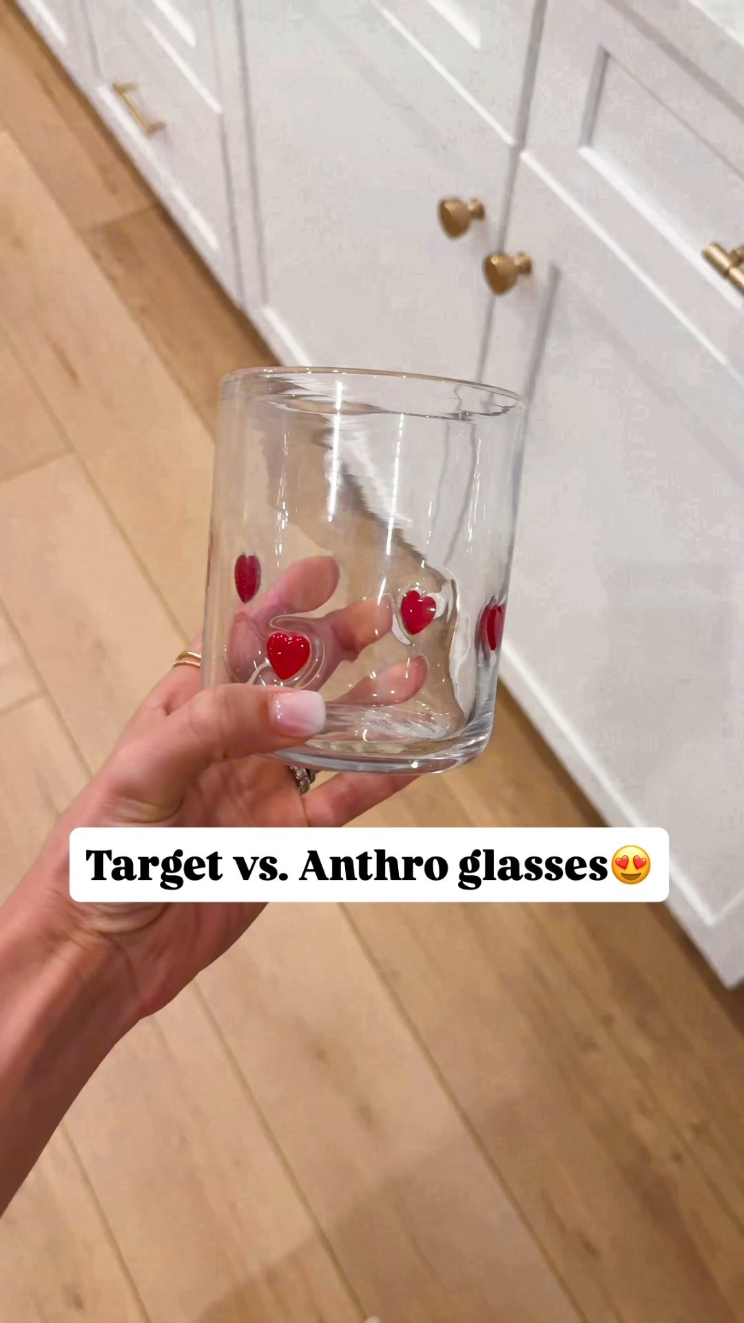 Target vs. Anthropologie drinking glasses! I love my anthro ones but the Target glasses are HALF the price and look sooo similar!! Love using these for water and our nitro cold brew!

#LTKHome #LTKdayinmylife #LTKfoodie