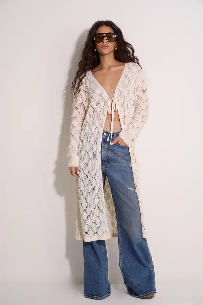 Santorini Crocheted Midi Cover-Up | Nordstrom