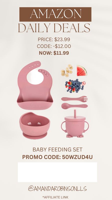 Amazon Daily Deals
Baby feeding set

#LTKSaleAlert #LTKBaby