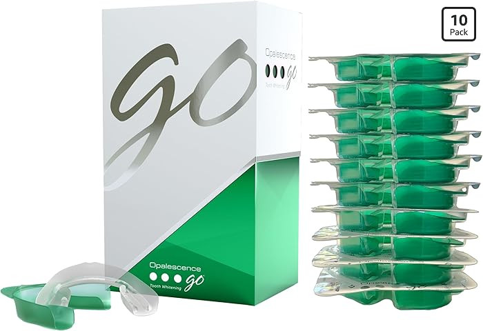 Opalescence Go 15- Prefilled Teeth Whitening Trays - 15% Hydrogen Peroxide - (10 Treatments) Made... | Amazon (US)