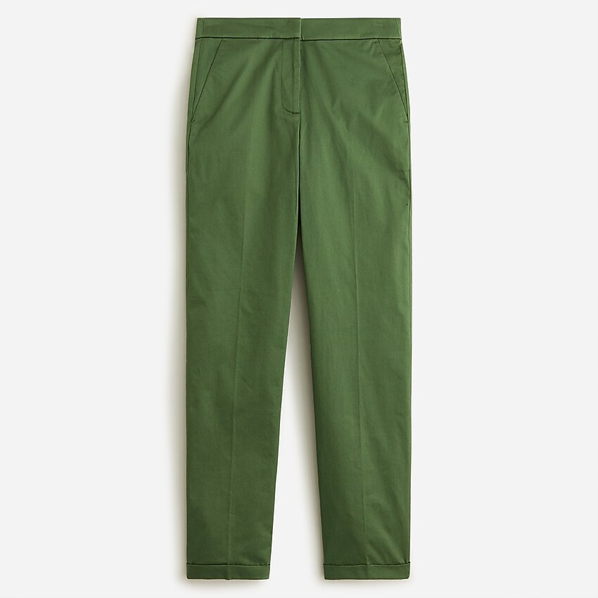 Kate cuffed straight-leg pant in lightweight chino | J. Crew US
