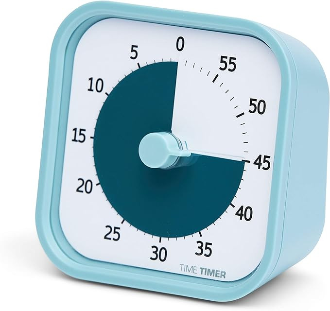 TIME TIMER Home MOD - 60 Minute Kids Visual Timer Home Edition - for Homeschool Supplies Study To... | Amazon (US)