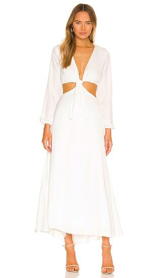 Noelle Dress in White | Revolve Clothing (Global)