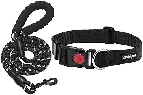 beebiepet 2 Packs Classic Dog Collar with Quick Release Buckle Adjustable Dog Collars for Small M... | Amazon (US)