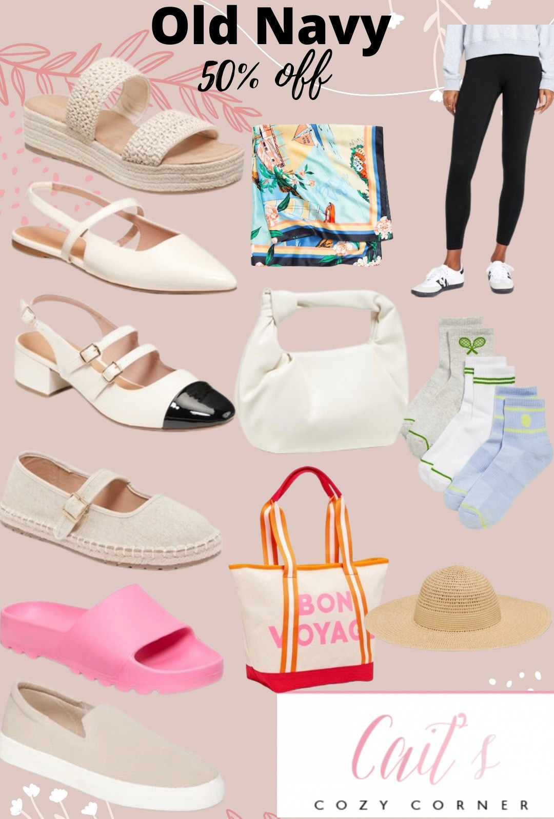 50% off old navy accessories and shoes 

#LTKGiftGuide #LTKSaleAlert #LTKSeasonal