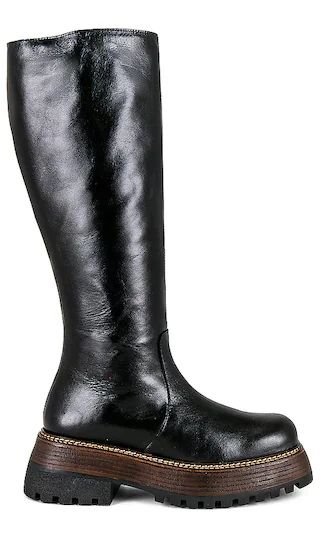 Rhodes Tall Boot in Black | Revolve Clothing (Global)