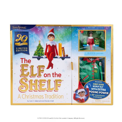 Elf on the Shelf a Christmas Tradition Limited 20th Anniversary Edition | Target
