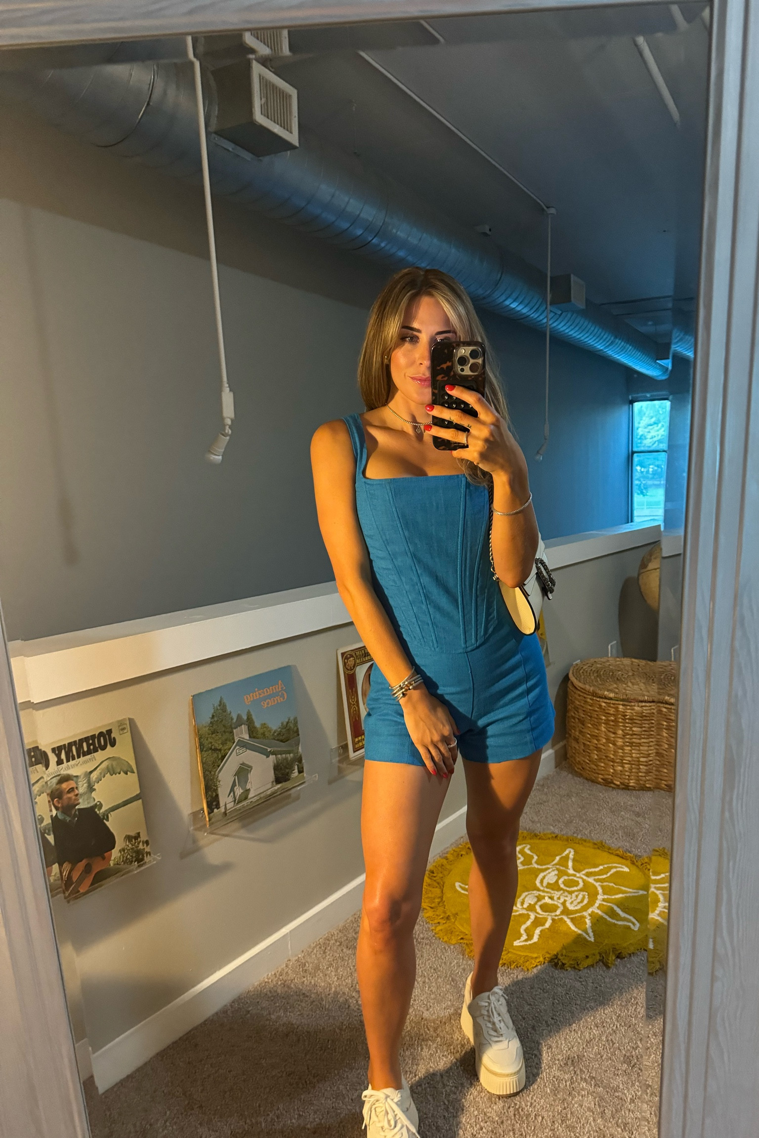 Love this azure blue set! Shorts|XS Corset Top|S (runs a little big) 

#LTKItBag #LTKSeasonal #LTKFindsUnder100