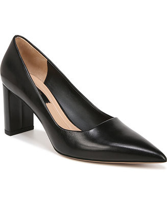 Franco Sarto Women's Giovanna Pointed Toe Block Heel Pumps - Macy's | Macy's