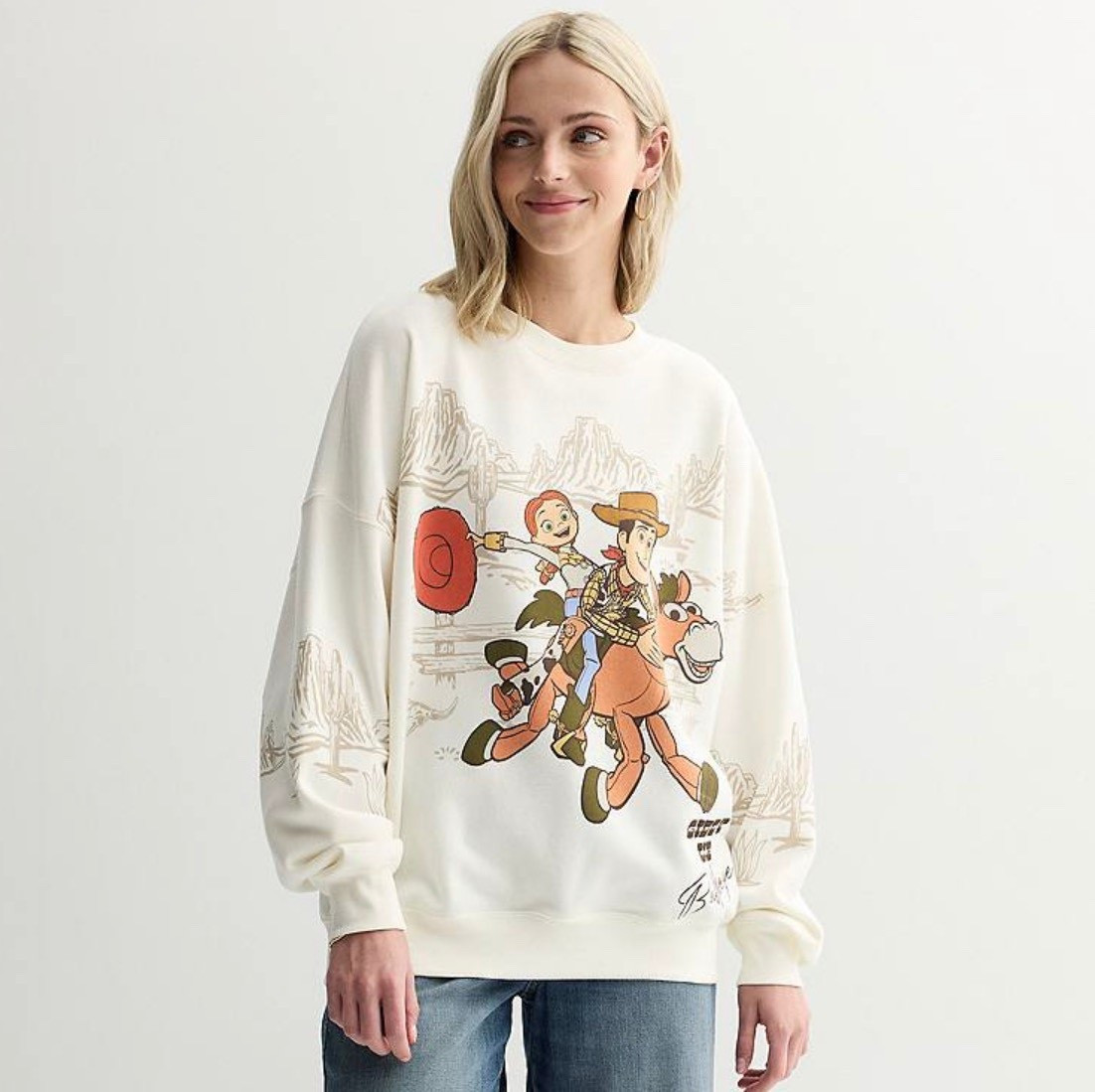 Toy Story sweatshirt. Disney adult 

#LTKSaleAlert #LTKMidsize