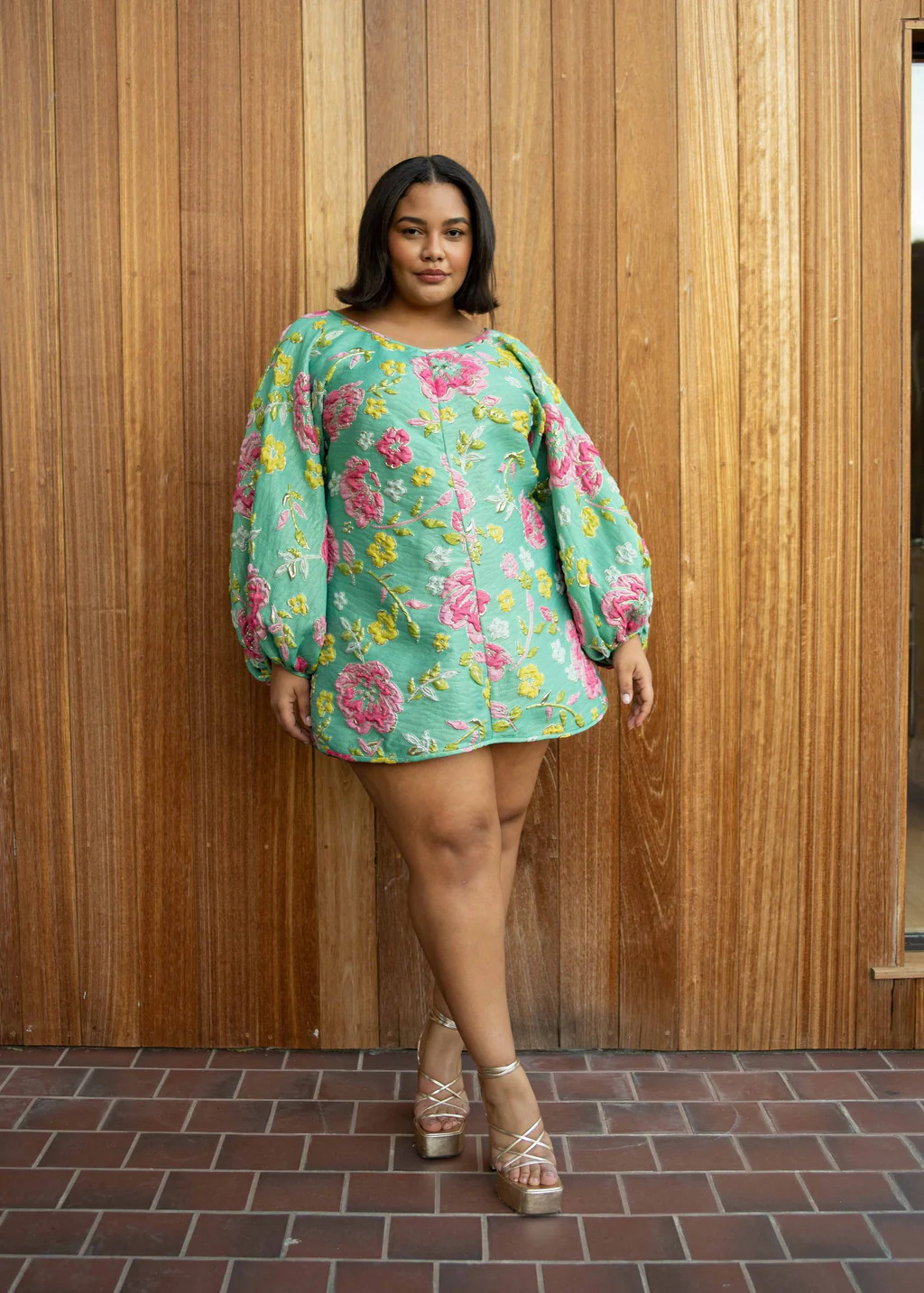 Good Luck Dress in Green | Over The Moon