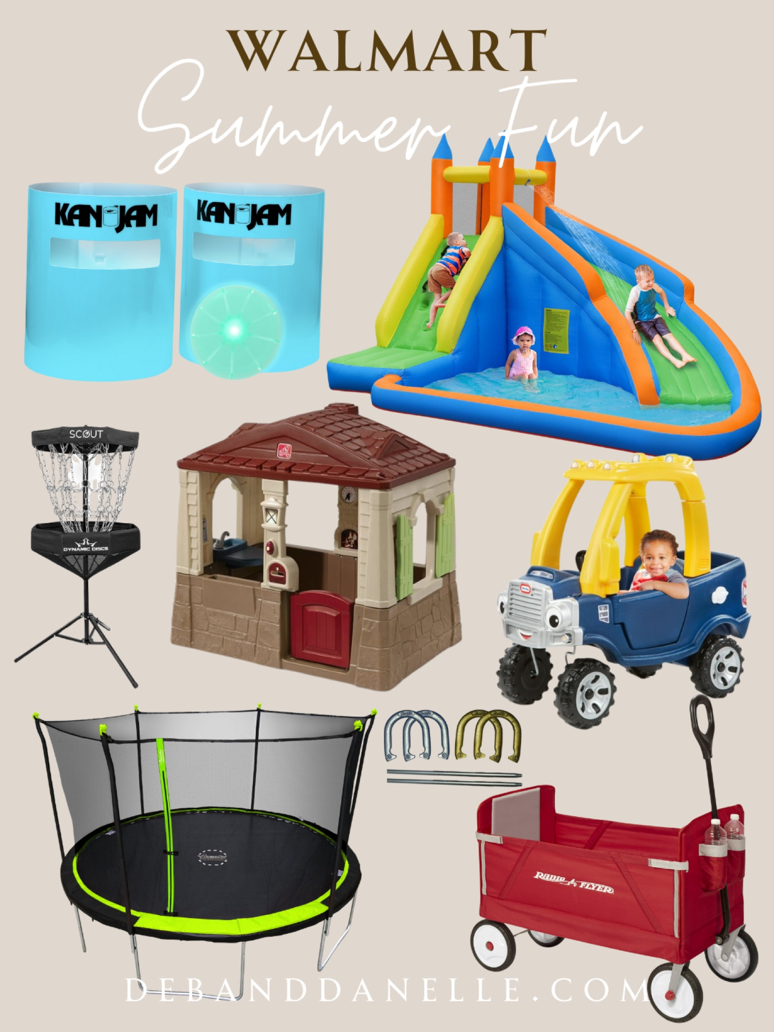 The warm Summer weather is here so it’s time to get outside and have some fun. Here are some great outdoor finds from Walmart to keep the kids and grandkids busy this Summer. 

#LTKKids #LTKSeasonal #LTKGiftGuide