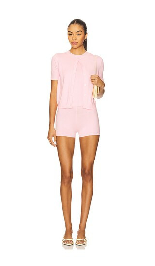 MORE TO COME Mollie Knit Set in Pink. - size M | Revolve Clothing (Global)