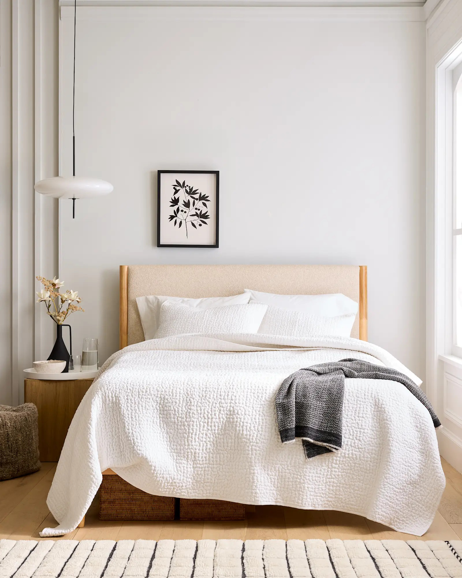 Organic Cotton Hand Stitched Quilt | Quince