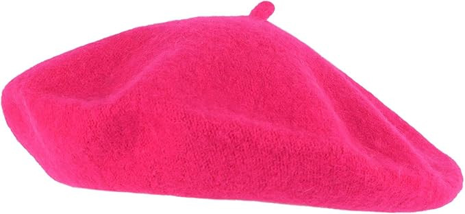 Hat To Socks Wool Blend French Beret for Men and Women in Plain Colours | Amazon (US)