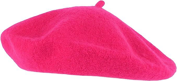 Hat To Socks Wool Blend French Beret for Men and Women in Plain Colours | Amazon (US)