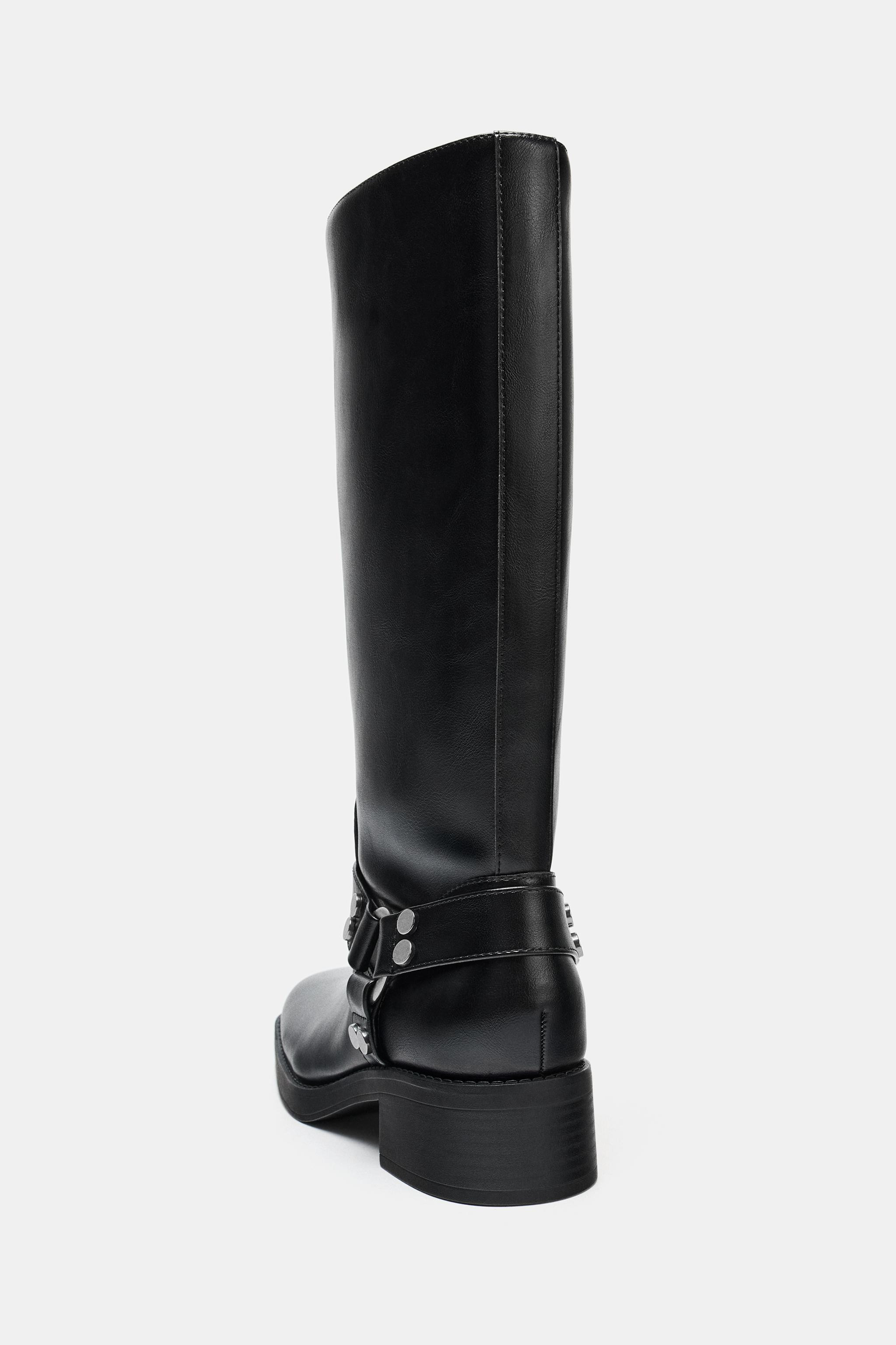 BIKER BOOTS | Zara US