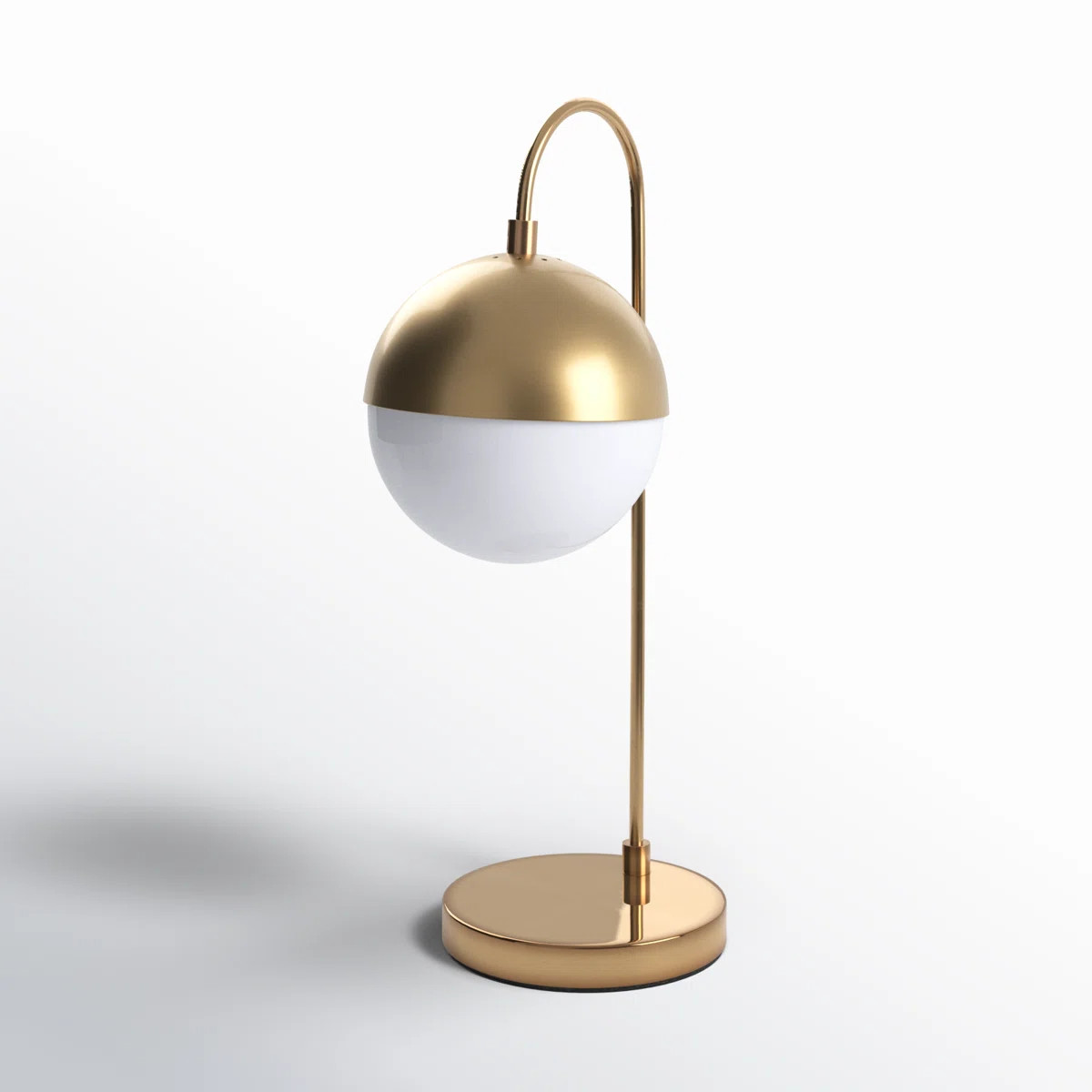 Gareth 20.5" Brass Desk Lamp | Wayfair North America
