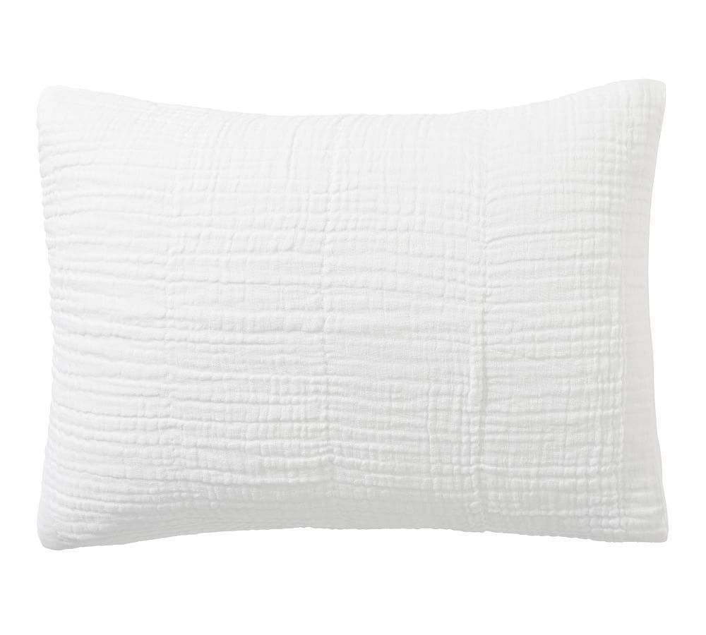 Cloud Cotton/Linen Sham | Pottery Barn (US)