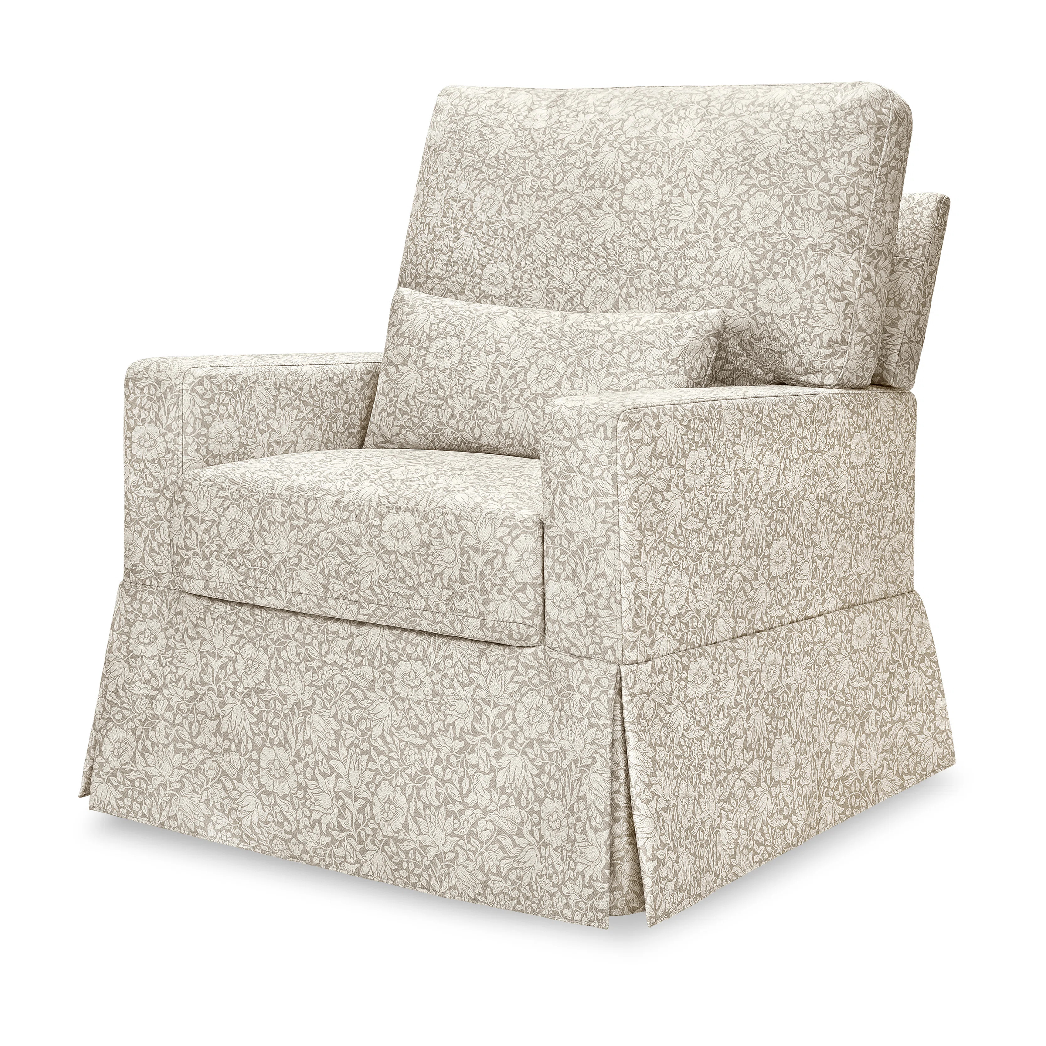 Morris & Co. x Namesake Crawford Swivel Glider | Birch Lane