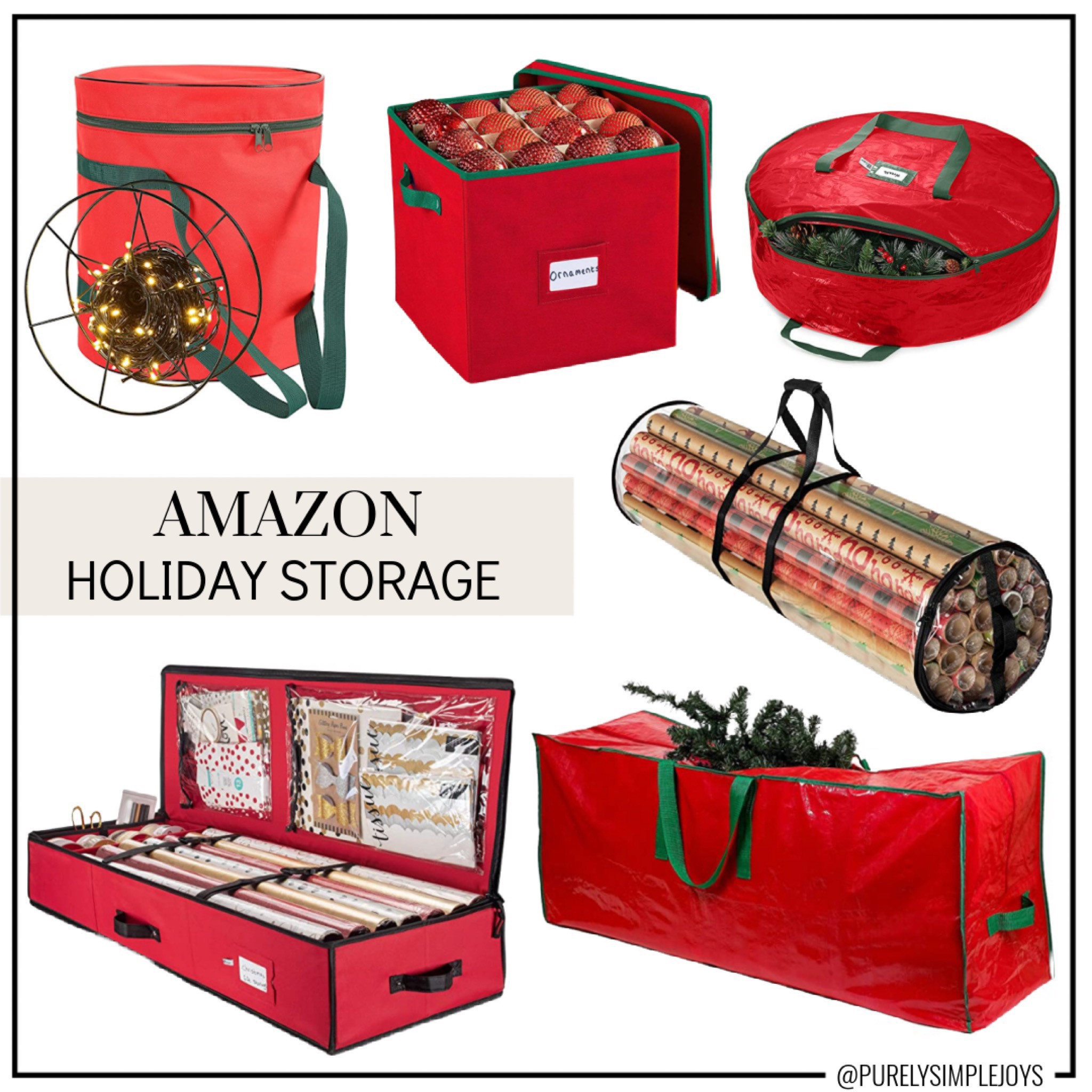 Amazon Holiday storage
Christmas storage containers 
Wreath storage 
Christmas tree storage 
Wrapping paper storage 
Ornament storage box
#ltkfamily #ltkhome #ltkunder50 #ltkunder100 #ltkmens #ltkrefresh



#LTKHoliday #LTKhome #LTKunder50