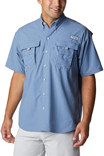 Columbia Men's Bahama Ii UPF 30 Short Sleeve PFG Fishing Shirt | Amazon (US)