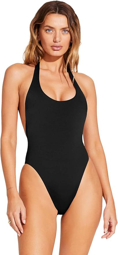Vitamin A Women's One Piece Swimsuit Alia Ecolux Bathing Suit | Amazon (US)