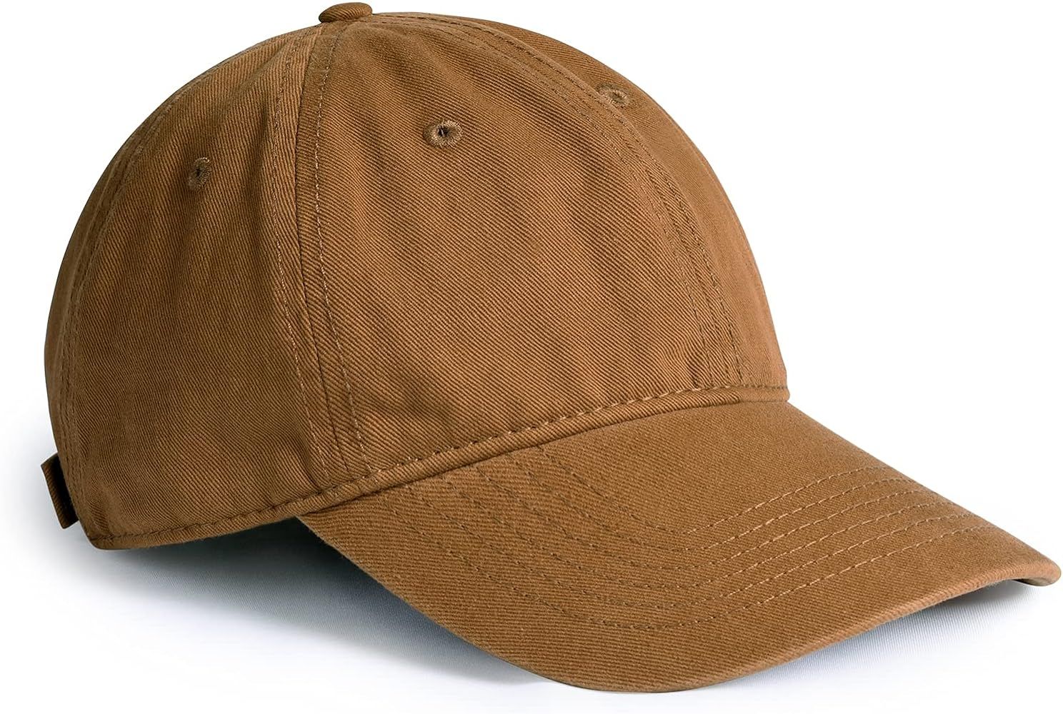 FURTALK Toddler Baseball Hat Kids Boys Girls Adjustable Washed Cotton Baseball Cap with Ponytail | Amazon (US)