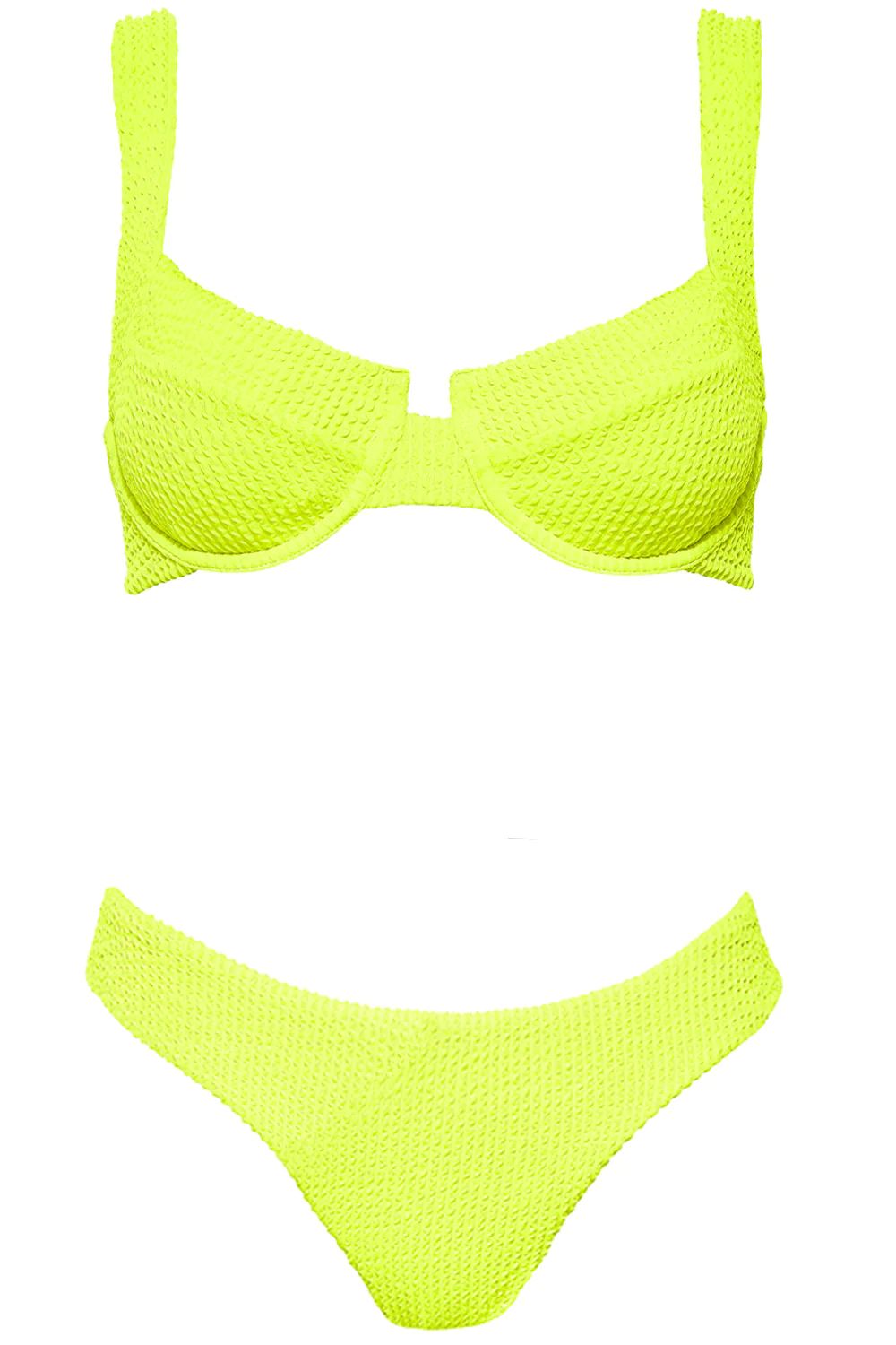 Laguna Bikini Neon Yellow Set | VETCHY