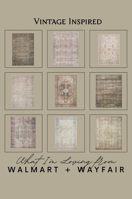 Step back in time with these vintage-inspired area rugs 🕰️✨ Explore the charm of yesteryears with our curated collection from Wayfair and Walmart.



#LTKFamily #LTKStyleTip #LTKHome