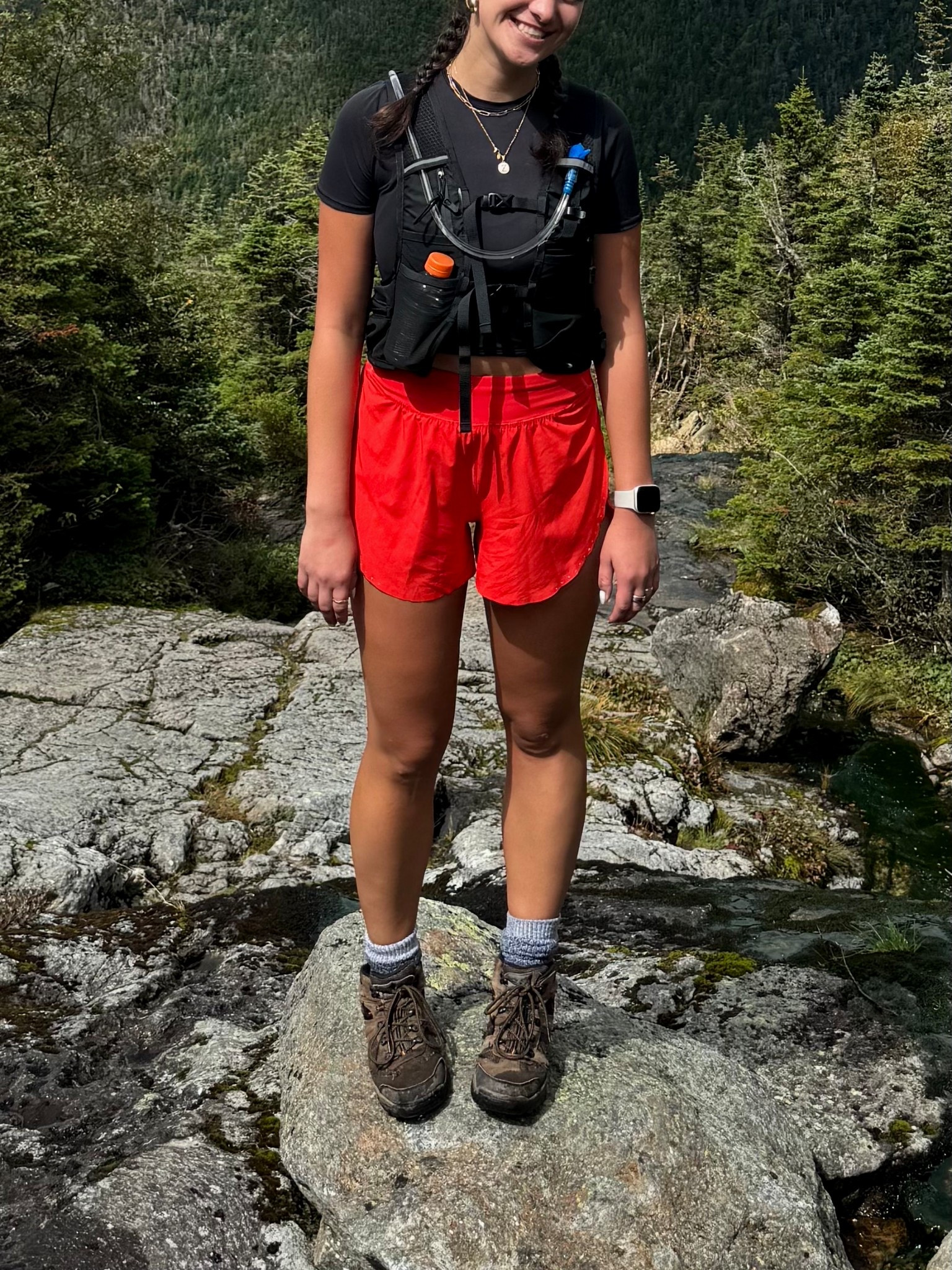 Simple hiking outfit 
Shirt/ shorts: @lululemon 

#LTKootd #LTKTravel #LTKActive