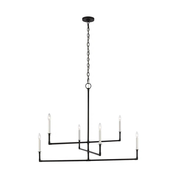 Bayview 6 - Light Candle Style Chandelier by Chapman & Myers | Wayfair North America