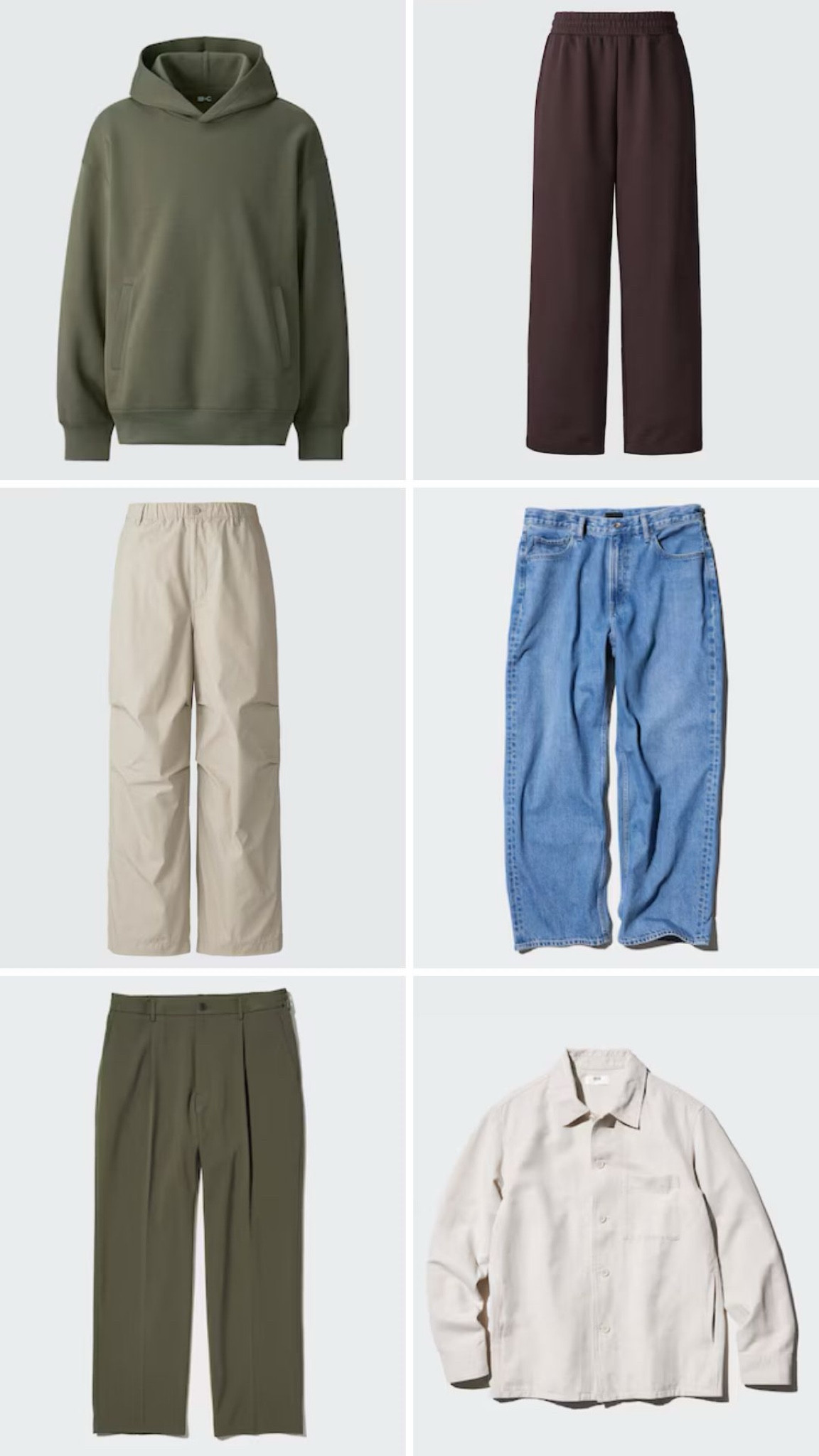 Uniqlo Current Favourites 

Mens Fashion / Autumn Outfit / Fall Fashion / Winter / Transitional / Jeans / Denim / Joggers / Chocolate Brown Hoodie / Linen Blend Overshirt / Relaxed / Oversized / Pleated Trousers / Wide Leg / Parachute Trousers / Straight Leg Jeans / Pullover / Comfy / Casual Outfit / Dog Walk / UK Fashion

#LTKeurope #LTKuk #LTKmens