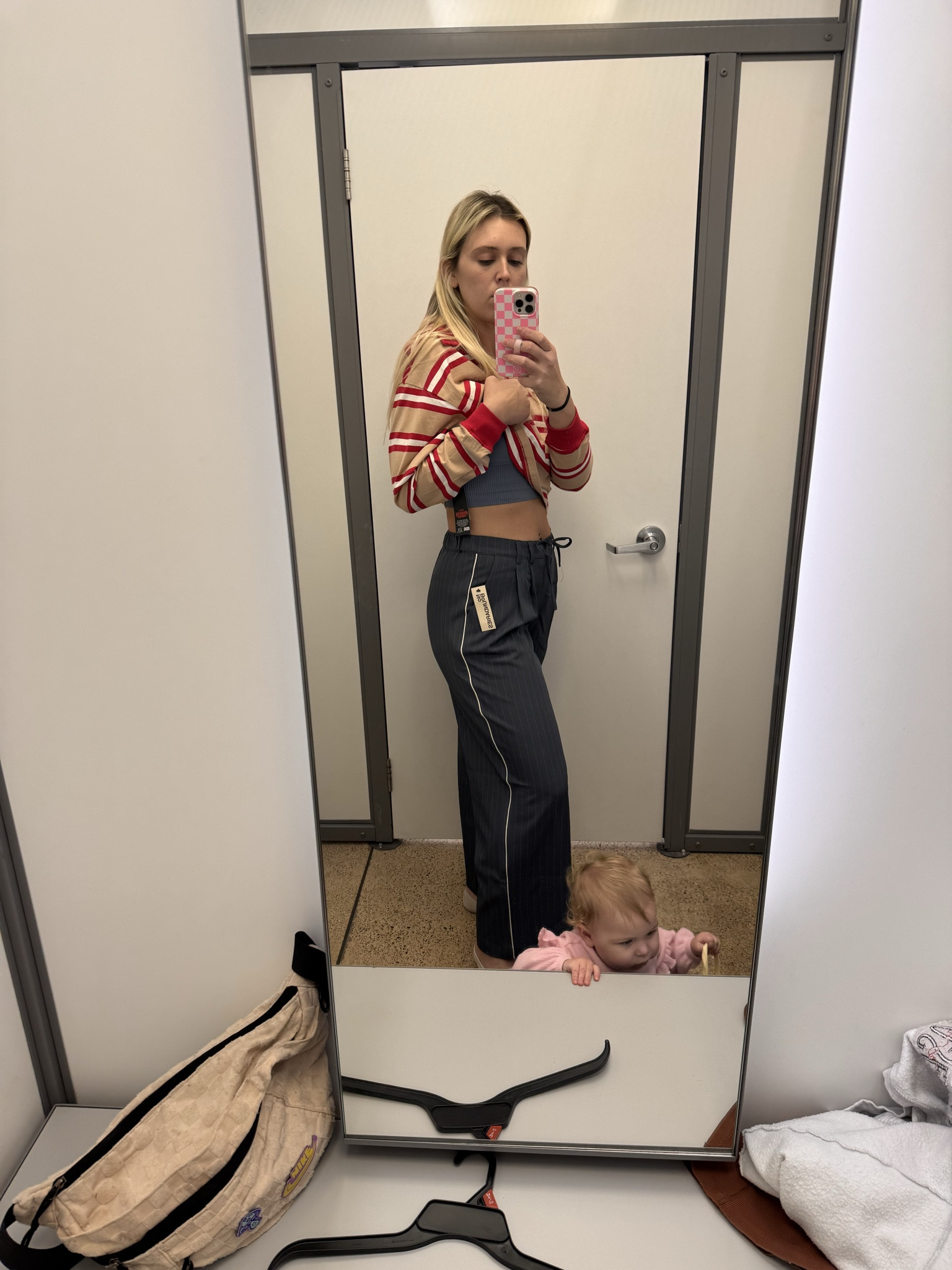 These pants are more like trousers but with a little twist. Definitely for a more professional look and even though I sized down they were still long enough (I’m tall lol) sized down to a small here and loved them! I think these are $15

#LTKSaleAlert #LTKootd #LTKgrwm