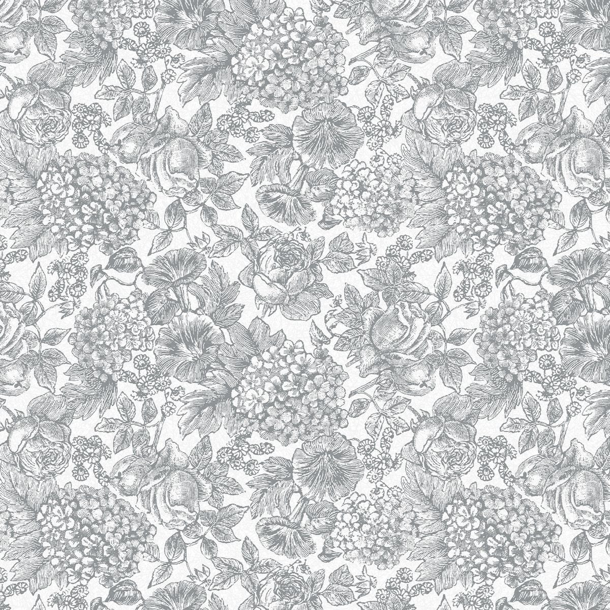 Laura Ashley Louise Slate Grey Wallpaper | Target