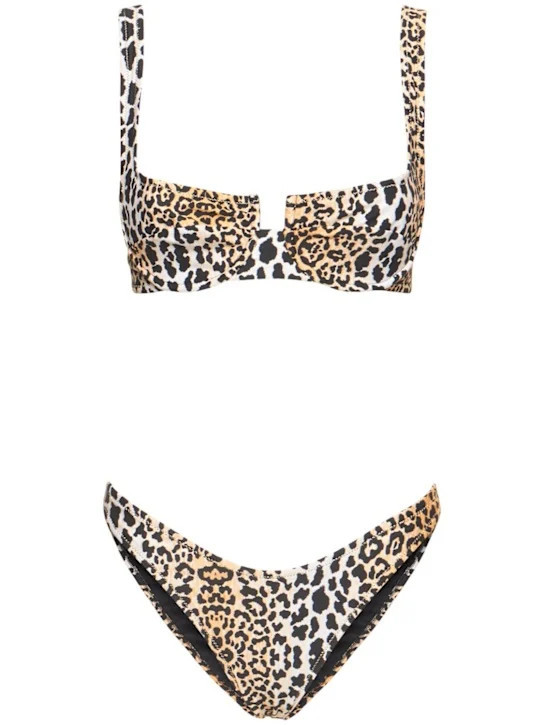 Brigitte underwired printed bikini | Luisaviaroma