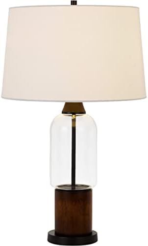 Cal Bron 150W 3 Way Pine Wood/Glass Table lamp (BO-2862TB) | Amazon (US)
