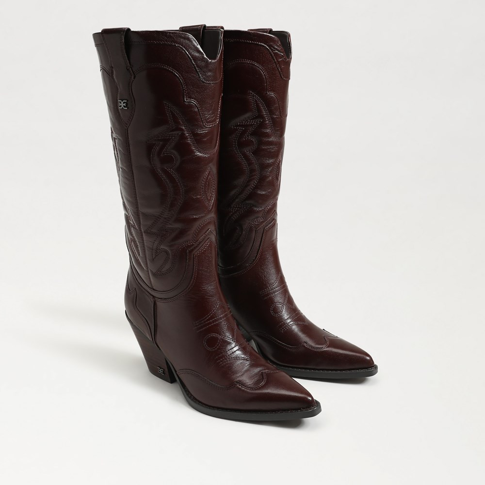 James Wide Calf Western Boot | Sam Edelman CA