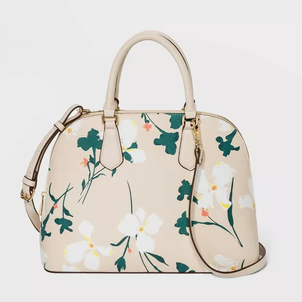 Zip Closure Satchel Handbag - A New Day™ | Target