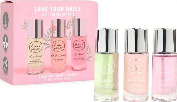 Le Mini Macaron Love Your Nails Treatment Trio | Nordstrom | Nordstrom